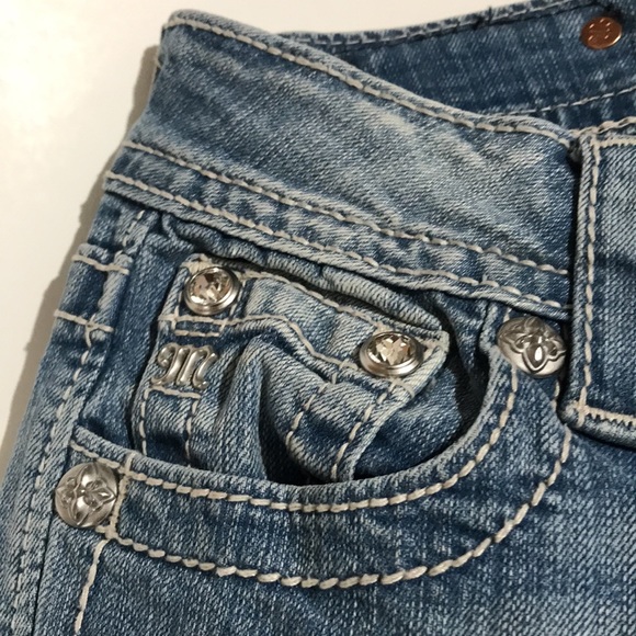 MISS ME Mid-Rise Cuffed Capri size 25 - Picture 6 of 12